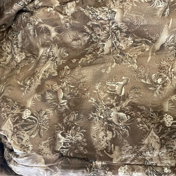 Vintage brown multi Fur Coat - Picture 6 of 11